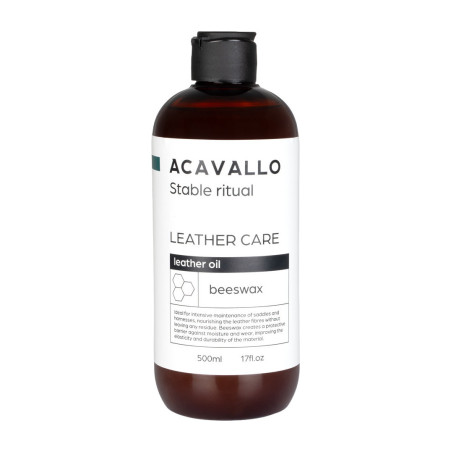 Aceite para cuero con cera de abeja 500 ml