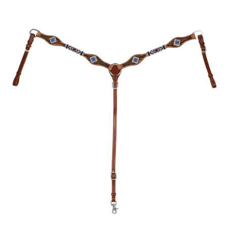 Pechera con adornos de rombos