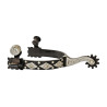 Espuelas Western bruñidas con strass - Beige
