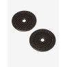 Protectores de bocado de gel Easy Fit LeMieux - Castaño