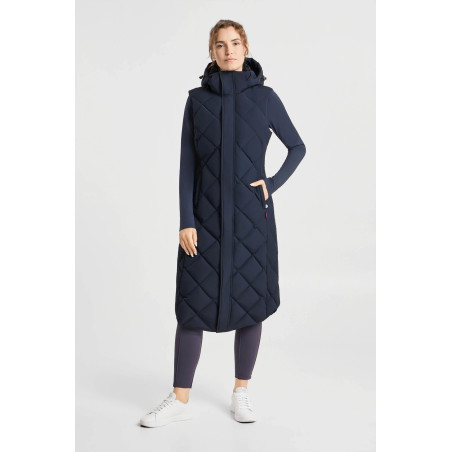 Chaleco largo acolchado Gem Waxy para mujer B Vertigo
