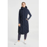 Chaleco largo acolchado Gem Waxy para mujer B Vertigo - Saludo Marino