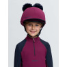 Gorro con doble pompón Mini LeMieux - Mora