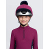 Gorro con pompón LeMieux desmontable Clásico - Mora