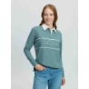 Polo de rugby LeMieux Rochelle para mujer - Aloe