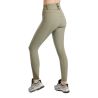 Pantalones de montar MoGaia Gun Metal Caviar con bolsillos para móvil Blanco F/G Montar - Verde polvoriento
