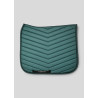 Mantilla de doma White Fair con cristales color metal ahumado Montar - Jade