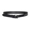 Cinturón HV Polo Diana mujer - Negro / plata