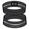 Banda para casco de equitación Imperial Riding Luminous - Negro