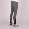 Pantalones de montar Euro-Star Camillo Original FullGrip para hombre - Gris castor