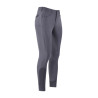 Pantalón de montar Euro-Star Carlo KneeGrip Schoeller para hombre - Gris imán