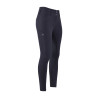 Pantalón de montar Euro-Star Aurelle FullGrip Schoeller SL para mujer - Negro