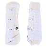 Protectores de tendones de doma Pro Mesh para posteriores Imperial Riding - Blanco