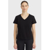 Camiseta Harcour Aquila de manga corta para mujer Francia - Negro