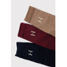 Carly Calcetines x3 Harcour - Vid / marino / espiga
