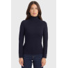 Christina Jersey de Cuello Alto Harcour - Negro
