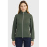 Sudadera técnica con cremallera Clotilde Harcour - Trébol (clover)