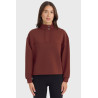 Sudadera Cassandre 1/2 cremallera Harcour - Vid de uva