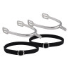 Espuelas infantiles Imperial Riding Basic 20 mm cuadradas - Plata