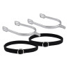 Espuelas de hombre Imperial Riding Basic 20 mm cuadradas - Plata