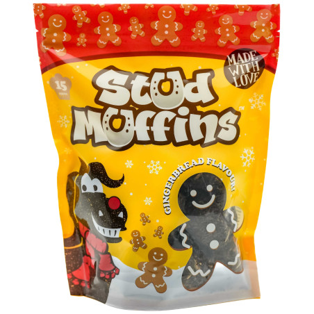 Stud Muffins Golosinas sabor pan de jengibre