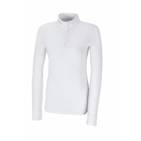Camiseta de competición de malla de manga larga Pikeur mujer