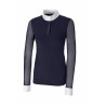 Camiseta de competición de malla de manga larga Pikeur mujer - Cielo nocturno