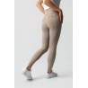 Pantalón de equitación Horze Leonie con culera completa para mujer - Simple topo