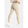 Pantalón Horze Grand Prix Pro con grip en las rodillas para mujer - Beige / tostado
