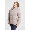 Plumífero Horze Dina - Cuerda beige