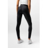 Leggings de equitación Horze Maia con culera completa para mujer - Negro