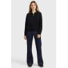 Claira Jersey de cuello alto Harcour - Negro