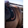 Manta Esencial de Salto GEM Equitación - Negro / logo coral