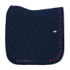 Mantilla Esencial Dressage GEM Equitación - Azul marino / logo burdeos