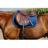 Manta de montar Riding World de terciopelo - Azul