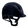 Casco Apocalypse unisex calota brillante homologación EN 1384-2023 Equestro - Azúl marino / azúl marino
