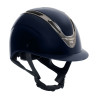 Casco Apocalypse unisex calota brillante homologación EN 1384-2023 Equestro - Marino / metal pizarra