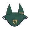 Caperuza en tejido técnico Equestro X Fise 100 - Verde salvia profundo / bosque azul