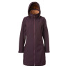 Parka softshell Stella Mountain Horse - Burdeos oscuro