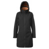 Parka softshell Stella Mountain Horse - Ónix negro