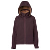 Chaqueta softshell Stella Mountain Horse mujer - Burdeos oscuro