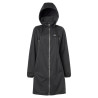 Astra Parka Mountain Horse mujer - Ónix negro
