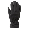 Guante de cuero forrado de forro polar Mountain Horse - Negro