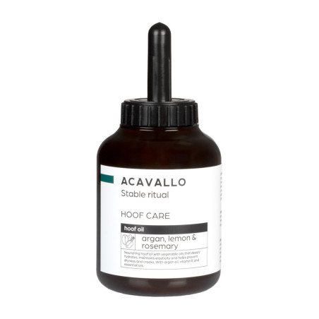 Aceite de argán para cascos 500 ml Acavallo