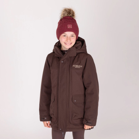 Abrigo de invierno Aubrion Equestrian para joven jinete