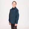 Jersey con cremallera corta Aubrion Equestrian para joven jinete - Azul Estate