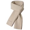 Bufanda de punto Covalliero AH26 - Beige