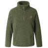 Sudadera de punto Teddy AH26 mujer Covalliero - Verde bosque