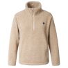 Sudadera de punto Teddy AH26 mujer Covalliero - Beige