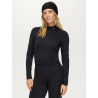 Capa base de cuello alto con pedrería Amelie para mujer Tommy Hilfiger Equestrian - Negro